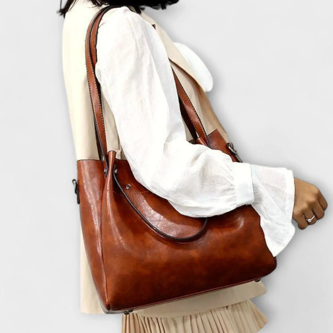 Olivia - 4-Piece Vintage Bag Set