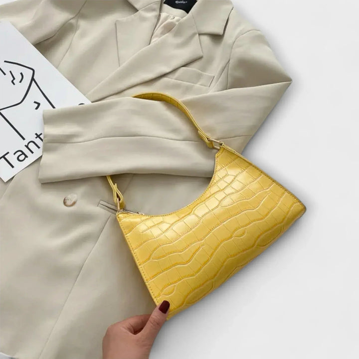 Ava - Shiny Leather Bag
