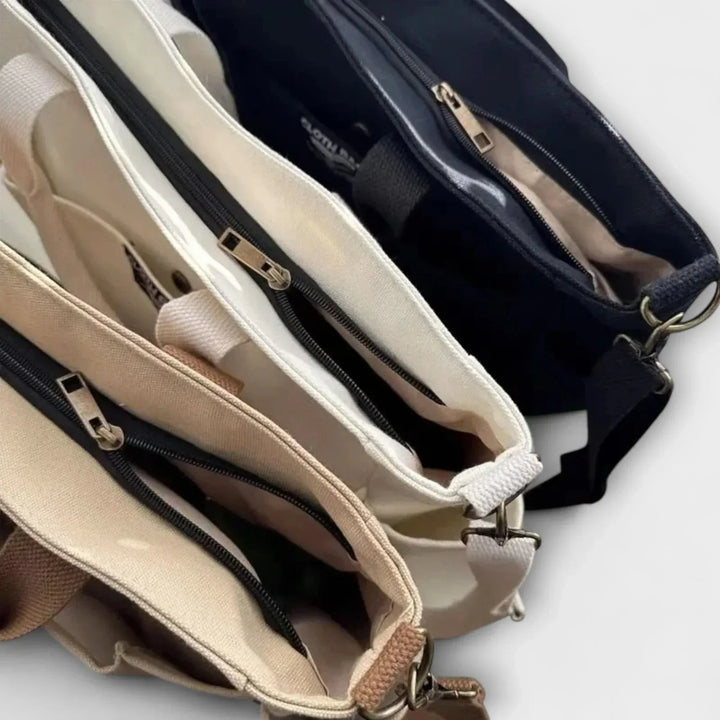 Olivia - Minimalistic Canvas Tote Bag