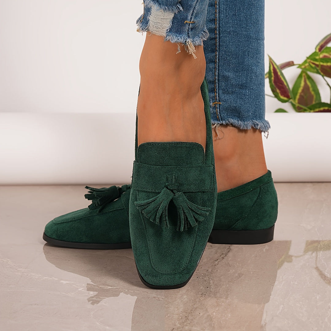 Soléna | Comfort Tassel Loafers