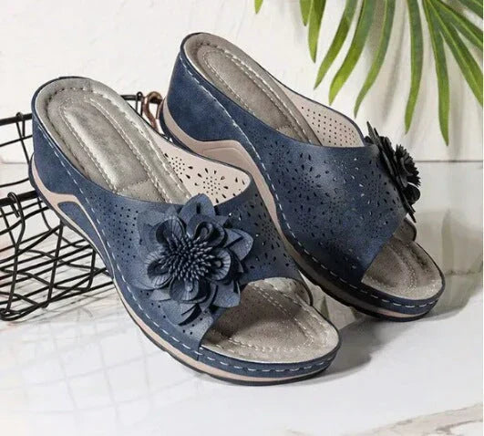 Valeria | Orthopedic Leather Comfort Sandals