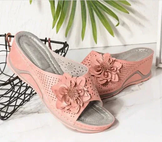Valeria | Orthopedic Leather Comfort Sandals