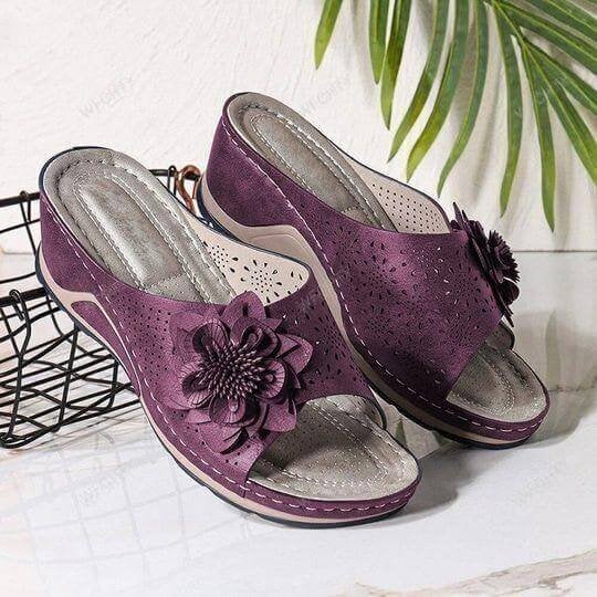 Valeria | Orthopedic Leather Comfort Sandals
